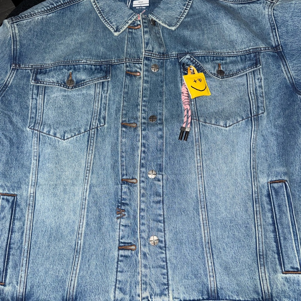 Blue Denim Jacket oversized